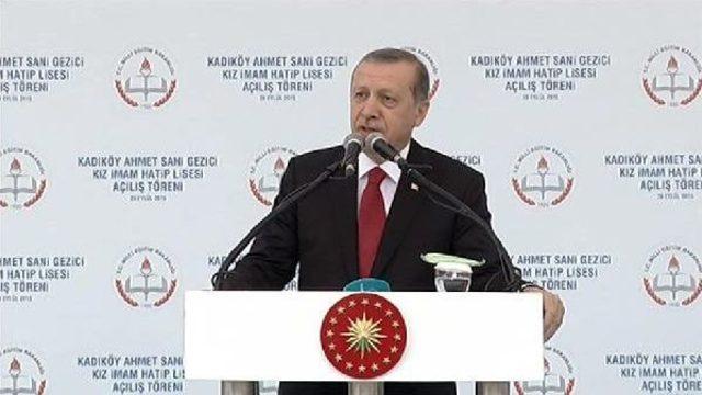 Erdoğan Kızlarının Mezun Olduğu Okulun Yeni Binasını Açtı