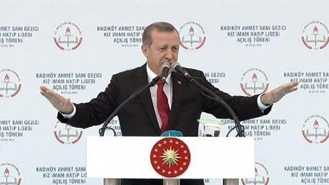 Erdoğan Kızlarının Mezun Olduğu Okulun Yeni Binasını Açtı