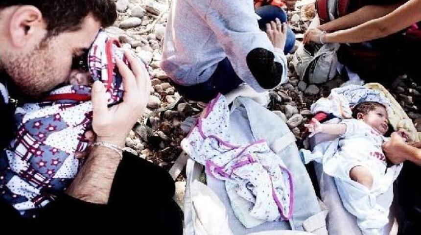 Suriyeli Ka&ccedil;aklar Midilli'ye Ulaştı