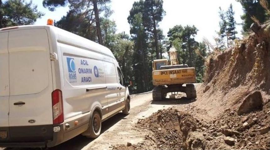 B&uuml;y&uuml;kşehir Belediyesi&rsquo;nden Sağırin&rsquo;de Yol Ve Su &Ccedil;alışması