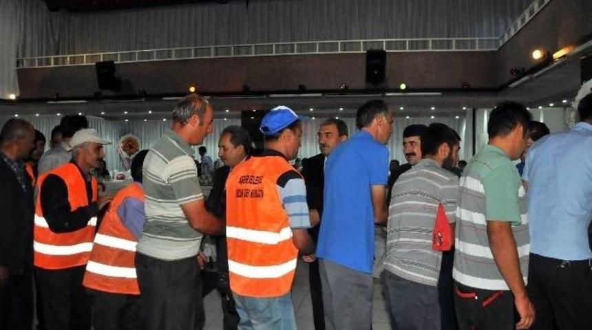 Başkan Akkaya Belediye Personeli İle Bayramlaştı