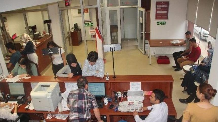 A&ouml;f &Ouml;n&uuml;nde Dikey Ge&ccedil;işler İ&ccedil;in Kayıt Yoğunluğu