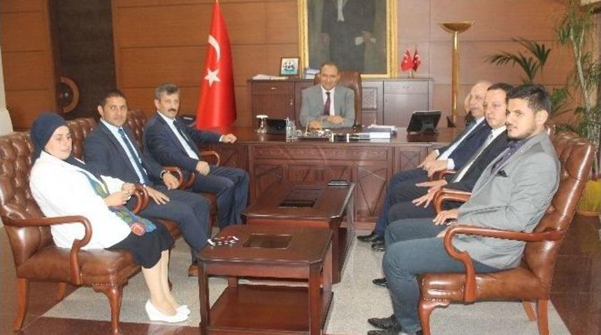 Ak Parti&rsquo;den Vali Kaban&rsquo;a Ziyaret