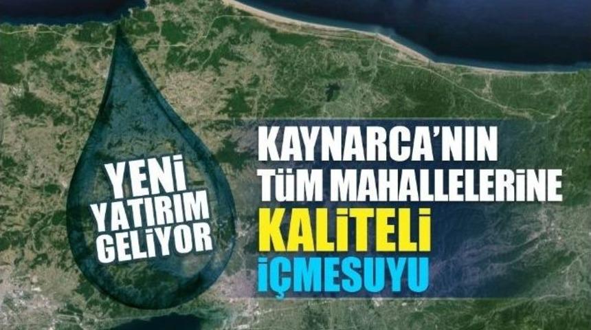 41 Mahalleyi Kapsayan İ&ccedil;mesuyu Yatırımı Geliyor