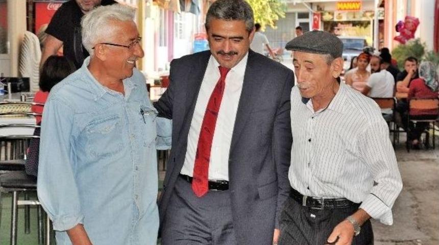 Başkan Alıcık, Y&ouml;r&uuml;koğlu Ali Efe&rsquo;yi Mezarı Başında Andı