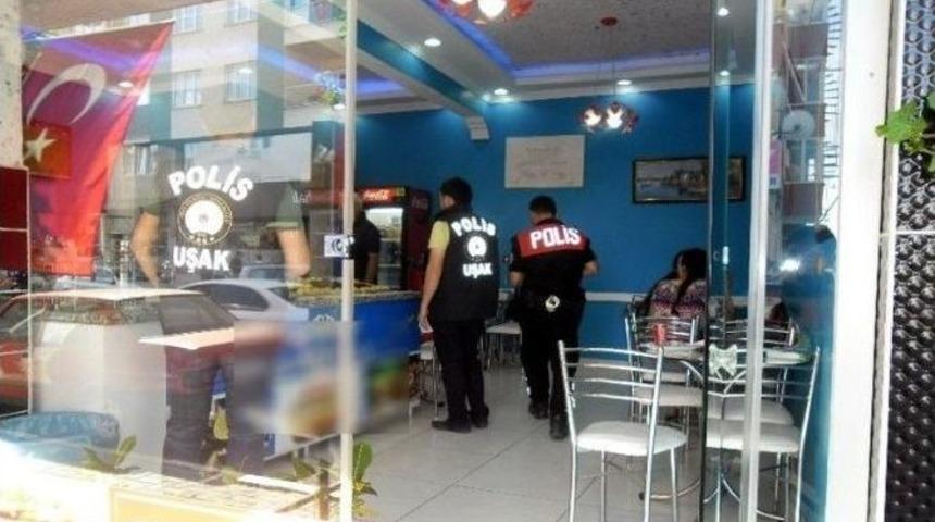 Uşak&rsquo;ta İnternet Kafe Ve Gıda İşletmelerine Denetim