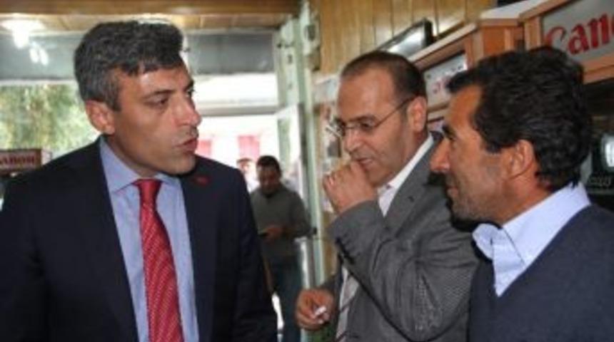 Ardahan&rsquo;da Chp&rsquo;li Adaylar Esnafla Buluştu