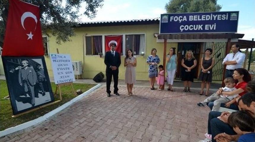 Fo&ccedil;a Belediyesi &Ccedil;ocuk Evi&rsquo;nde Yeni Eğitim Yılı Başladı
