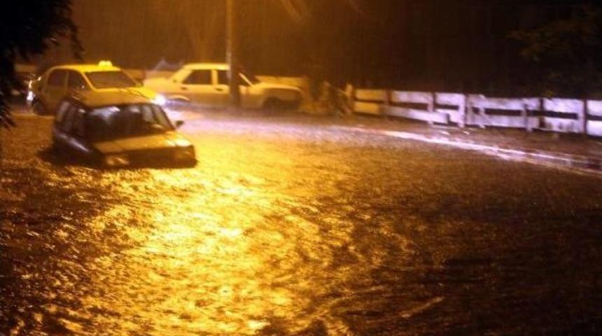 Zonguldak'ta Yağmur Etkili Oldu