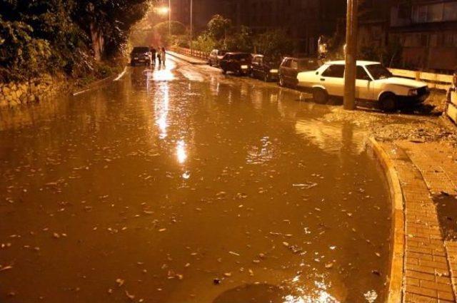 Zonguldak'ta Yağmur Etkili Oldu
