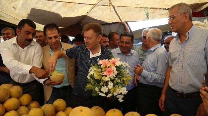 Mezitli&rsquo;de Semt Pazarı &Ccedil;alışmaları