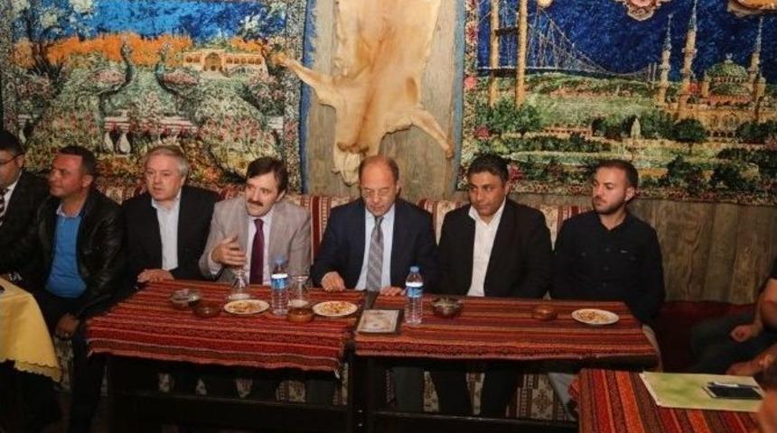 Ak Parti Erzurum Milletvekili Adayı Akdağ Estp &Uuml;yeleri İle Bir Araya Geldi