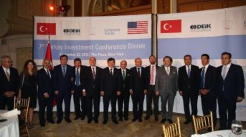 Deik, Başbakan Davutoğlu&rsquo;nu New York&rsquo;ta Amerikan Yatırımcılarla Buluşturdu