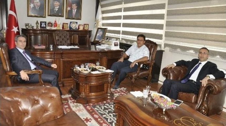 Siverek Belediye Başkanı Yılmaz&rsquo;ın Kabul&uuml;