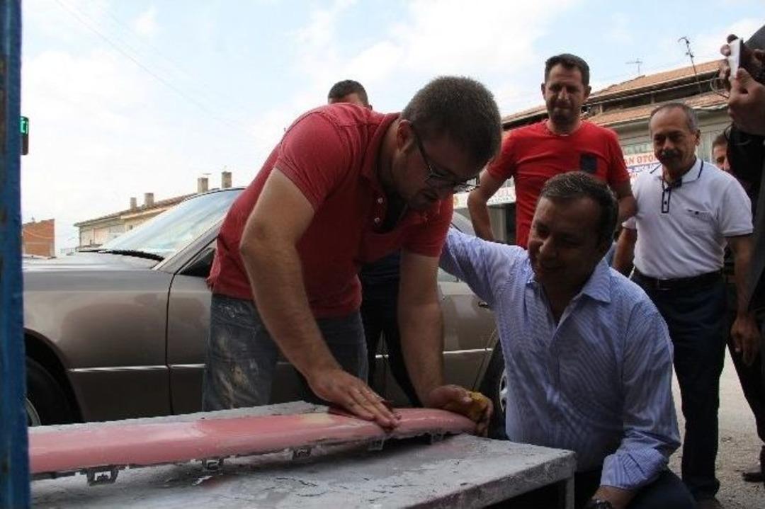 Ceylan&rsquo;dan Aşağı Sanayi Sitesi Esnafına Ziyaret