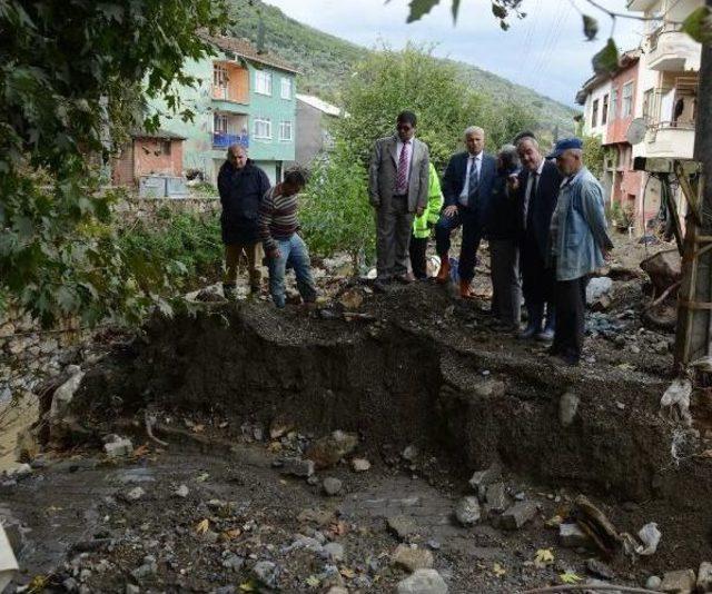 Küçükkumla'da Sel Evlere Fırtına Sandal Yatlara Zarar Verdi (2)