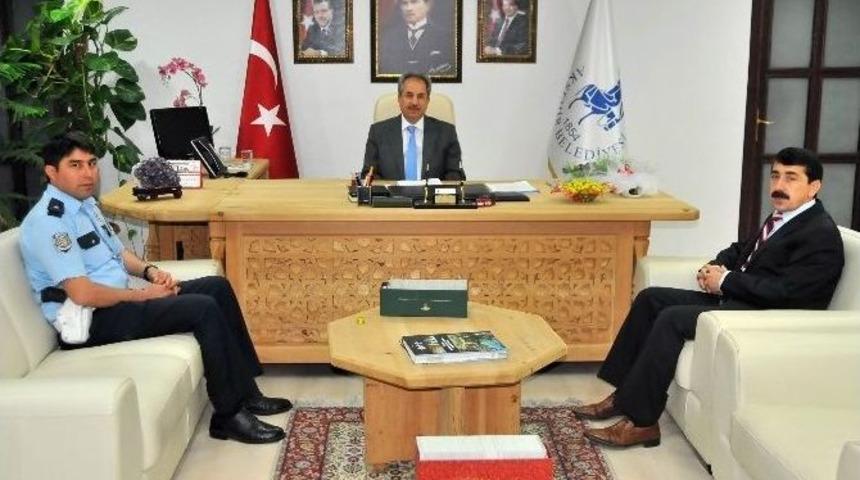 Başkan Akkaya&rsquo;ya Ziyaret