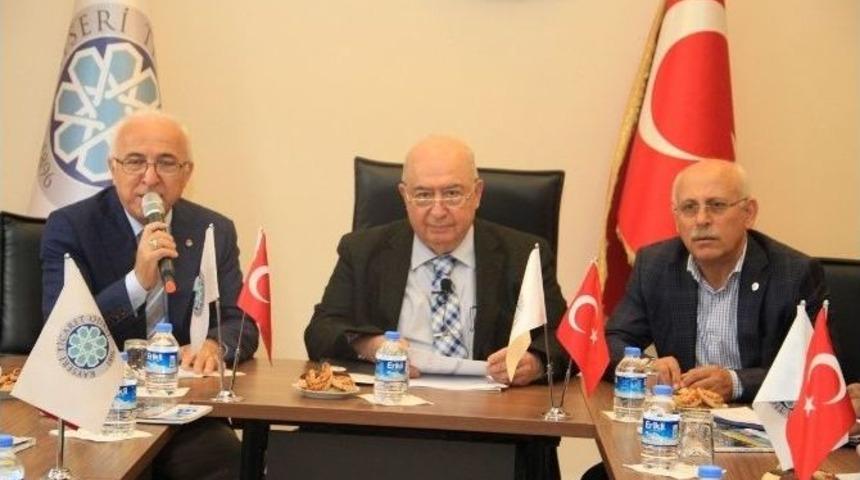 Eski K&uuml;lt&uuml;r Ve Turizm Bakanı Tınaz Titiz, Kto &Uuml;yelerini Y&uuml;ksek İş Ahlakı Konusunda Bilgilendirdi