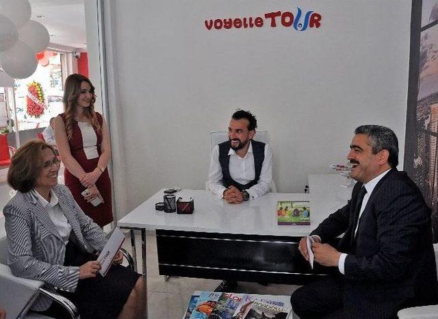 Başkan Alıcık, Voyelle Tour Turizm Acentesi Açılışını Yaptı