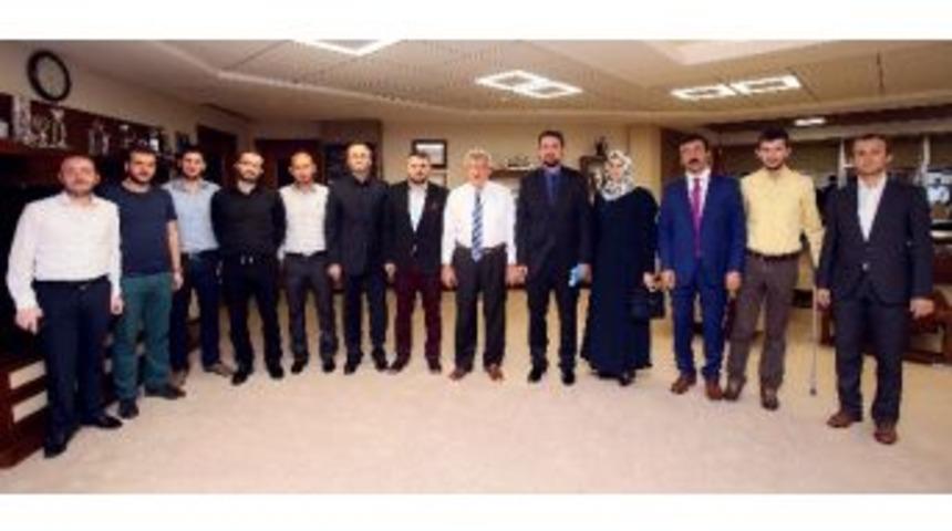 T&uuml;gva Kocaeli Temsilciliği Başkan Karaosmanoğlu&rsquo;nu Ziyaret Etti