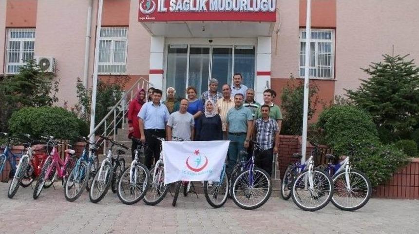 &ldquo;obezite İle M&uuml;cadele Sağlıklı Yaşam Kampanyası&rdquo; Kapsamında Bisikletler Dağıtıma Hazır