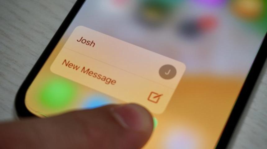 Yeni iPhone modellerinde 3D Touch olmayacak!