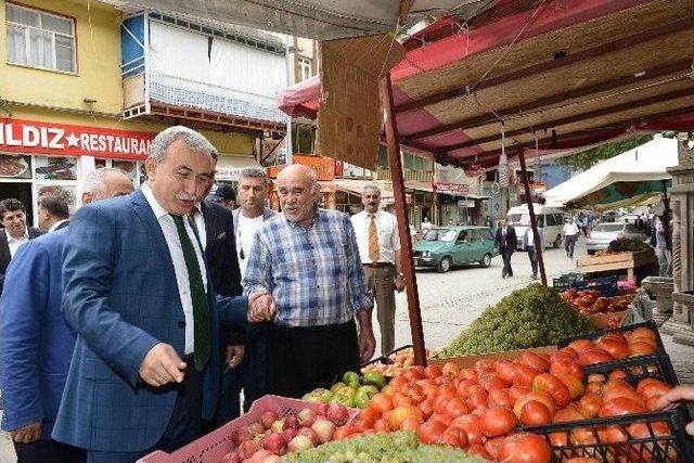 Vali Büyük, Saimbeyli, Tufanbeyli Ve Feke’de İncelemelerde Bulundu