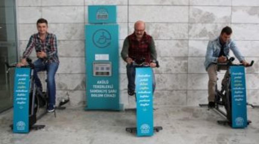 Nil&uuml;fer&rsquo;de Pedallar Şarj İ&ccedil;in D&ouml;necek