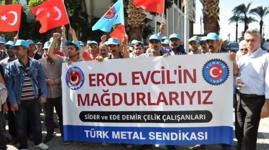 Evcil'in Iş&ccedil;ilerinin &Uuml;cret Isyanı