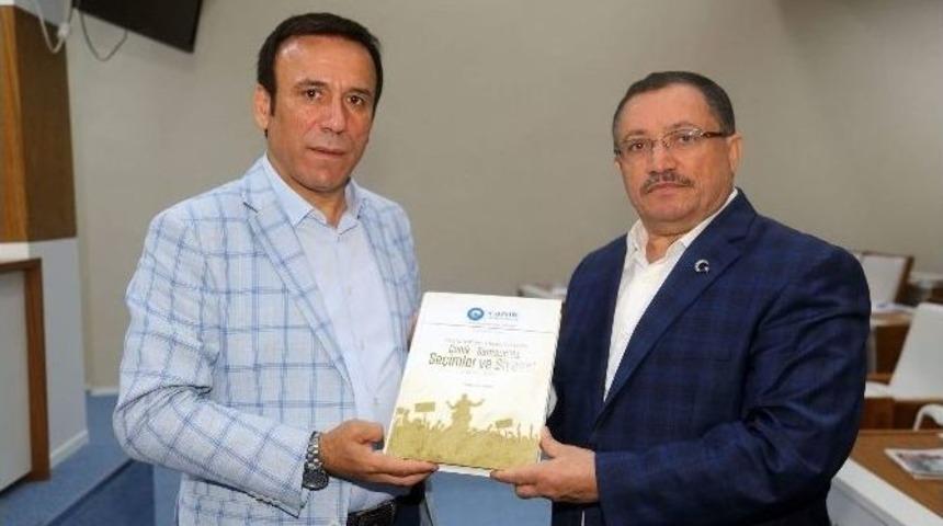 Kaymakam Atlamaz&rsquo;dan Başkan Gen&ccedil;&rsquo;e Ziyaret