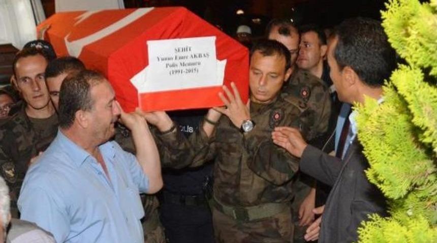 Cizre'deki Saldırıda Yaralanan &Ouml;zel Harekat Polisi, Gata'da Şehit Oldu (2)