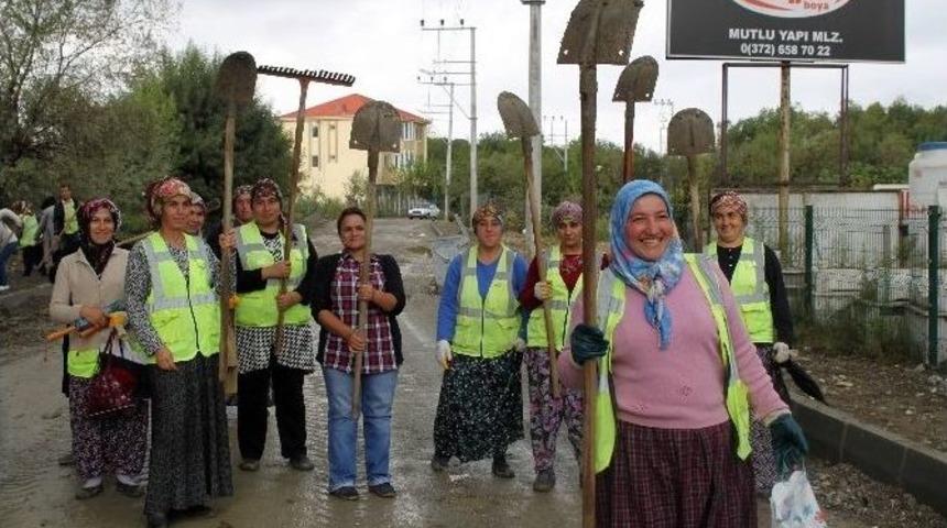 (&ouml;zel Haber) Alt Yapı Ekibinin Yarısı Kadın
