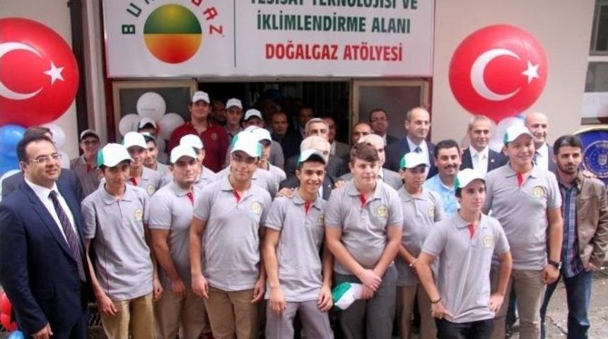 Bursagaz&rsquo;dan End&uuml;stri Meslek Lisesi&rsquo;ne Doğalgaz B&ouml;l&uuml;m&uuml;