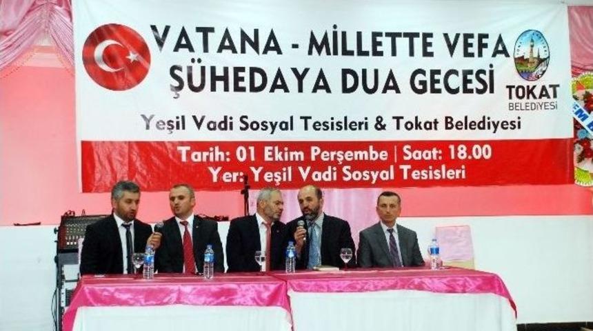 "vatana Millete Vefa Ş&uuml;hedaya Mevlit Ve Dua&rdquo;