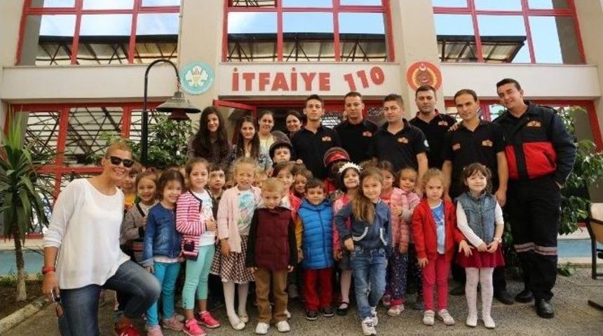 Minikler İtfaiye’yi Ziyaret Etti