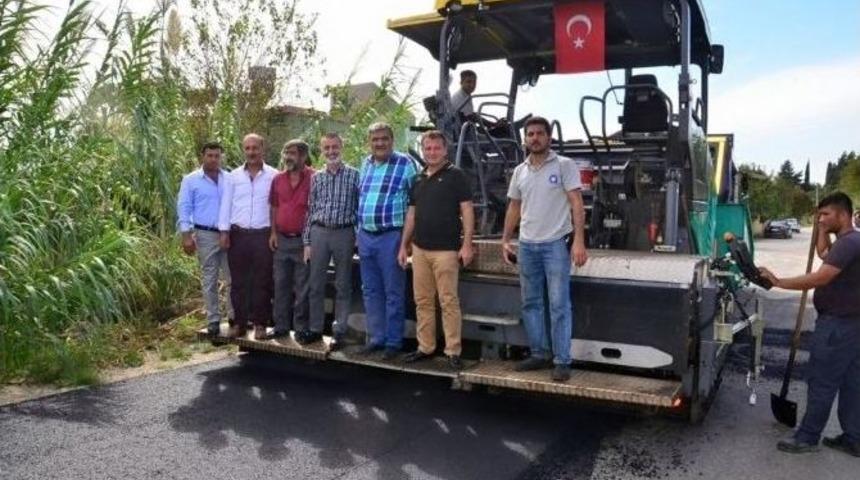 Başkoordinat&ouml;r Akdemir Asfalt &Ccedil;alışmalarını İnceledi