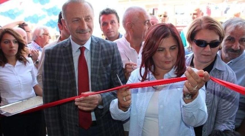 Akb&uuml;k Yerel Hizmetler Merkezi&rsquo;ni Başkan &Ccedil;er&ccedil;ioğlu A&ccedil;tı