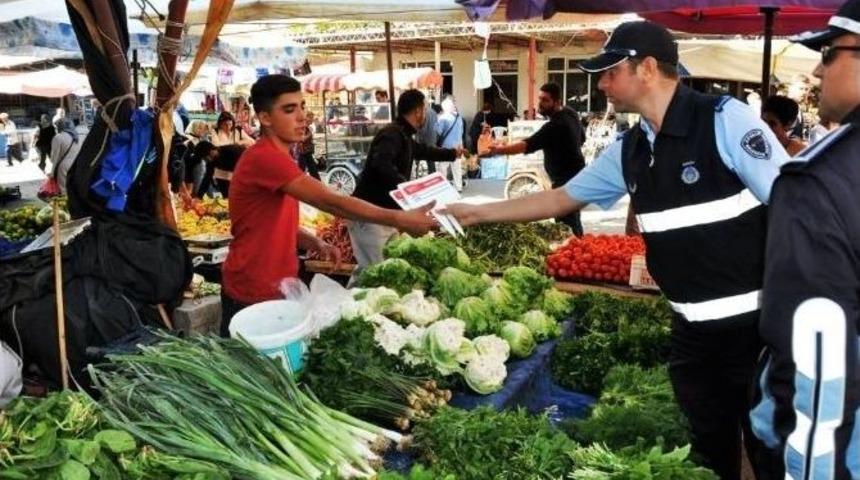 Pazar Yerlerinde Tek Tip Etiket Uygulaması Başlatıldı