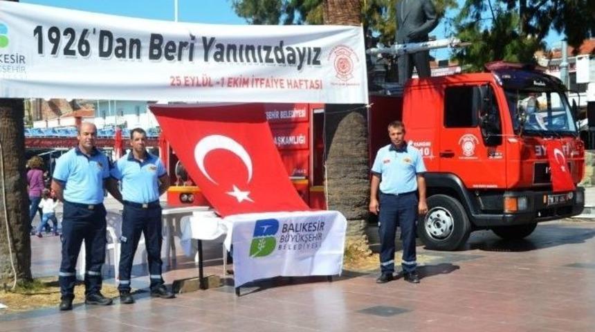 Ayvalıklı İtfaiyecilerden Lokma Hayrı