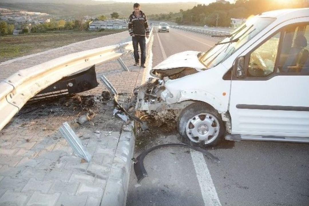 Sinop&rsquo;ta Trafik Kazası: 2 Yaralı