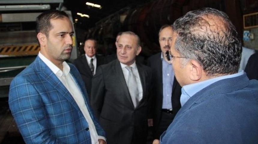 Ak Parti Milletvekili Çonkar, Tuzla’da Fabrikaları Ziyaret Etti