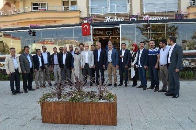 Ak Parti Aliağa Teşkilatı, Milletvekili Adayları Ve Basın Bir Araya Geldi