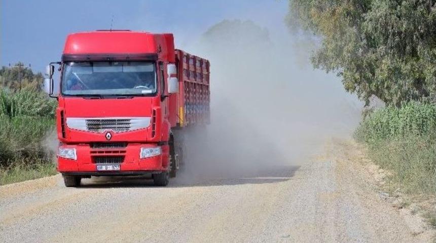 Yol Yaparken Fidanları Kuruttular