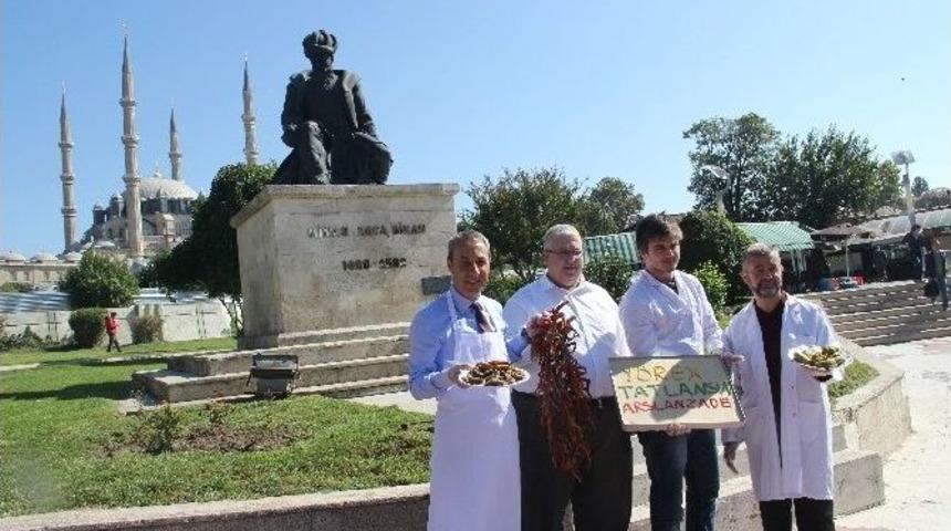 Edirne Tava Ciğeri Akdeniz&rsquo;de G&ouml;r&uuml;c&uuml;ye &Ccedil;ıkıyor