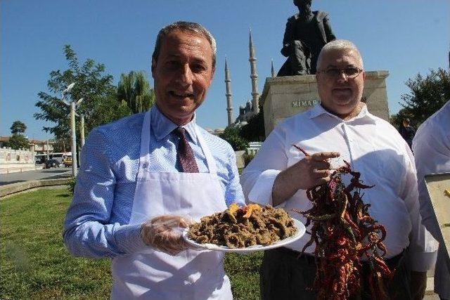 Edirne Tava Ciğeri Akdeniz’de Görücüye Çıkıyor