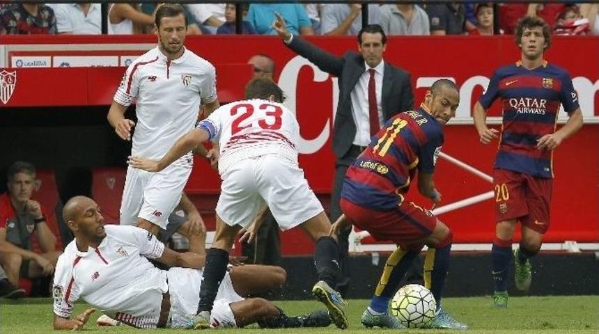 Barcelona&rsquo;ya Bir Şok Da Sevilla&rsquo;dan