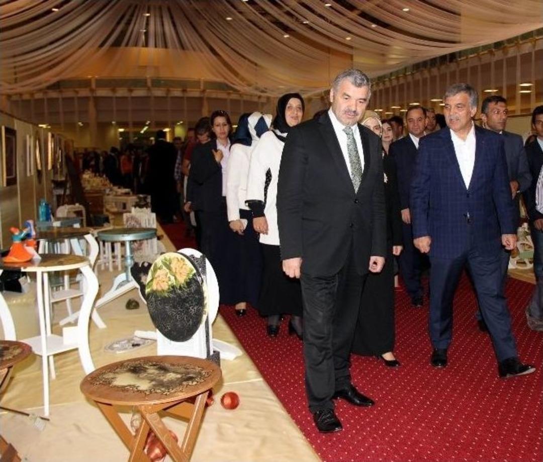 11. Cumhurbaşkanı G&uuml;l, Kaymek&rsquo;in A&ccedil;ılışına Katıldı