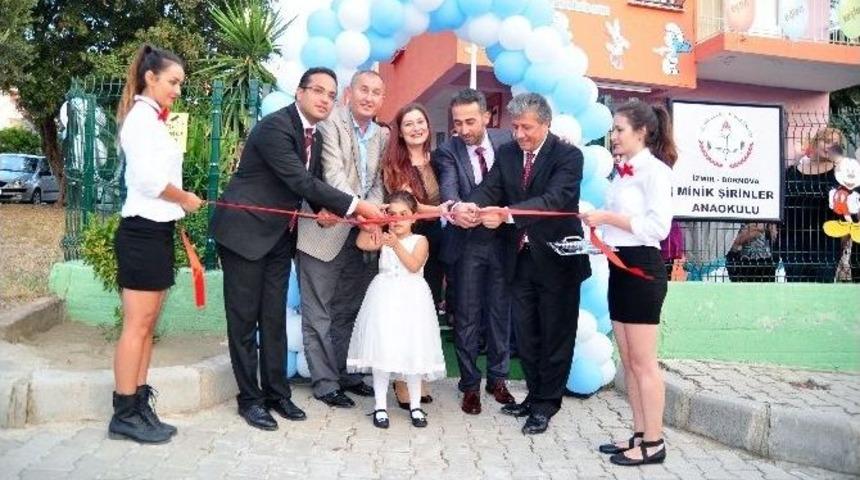 Minik Şirinler Anaokulu Eğitim Hayatına &ldquo;merhaba&rdquo; Dedi