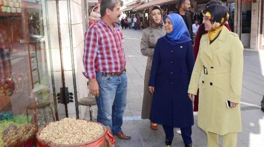 Başkan Toru Bedesten Esnafını Ziyaret Etti