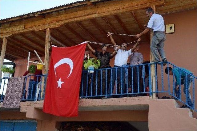 Şehit Ateşi Darende’ye Düştü